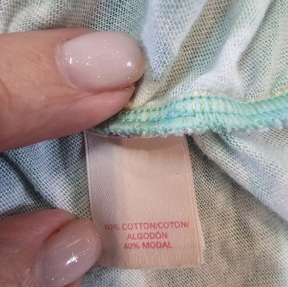 Victoria’s Secret Green Ruched Casual Dress XS Cotton Modal - Picture 7 of 10